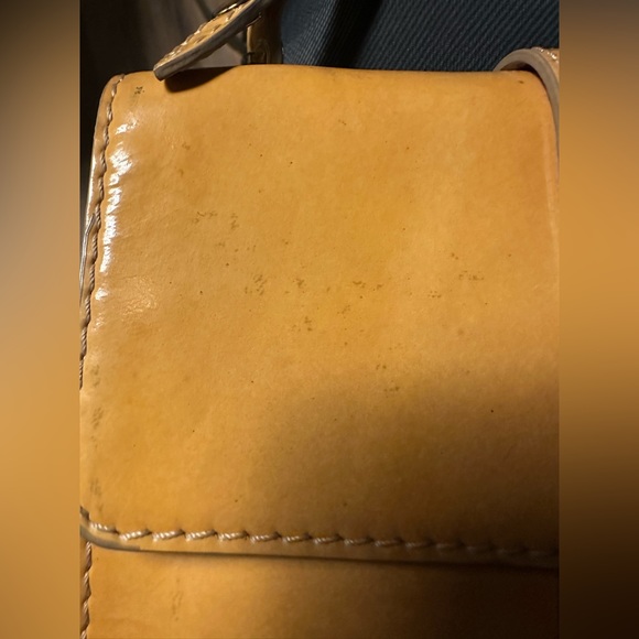 - RARE AUTHENTICATE Jimmy Choo Patent Leather Rebel Clutch - Picture 11 of 15